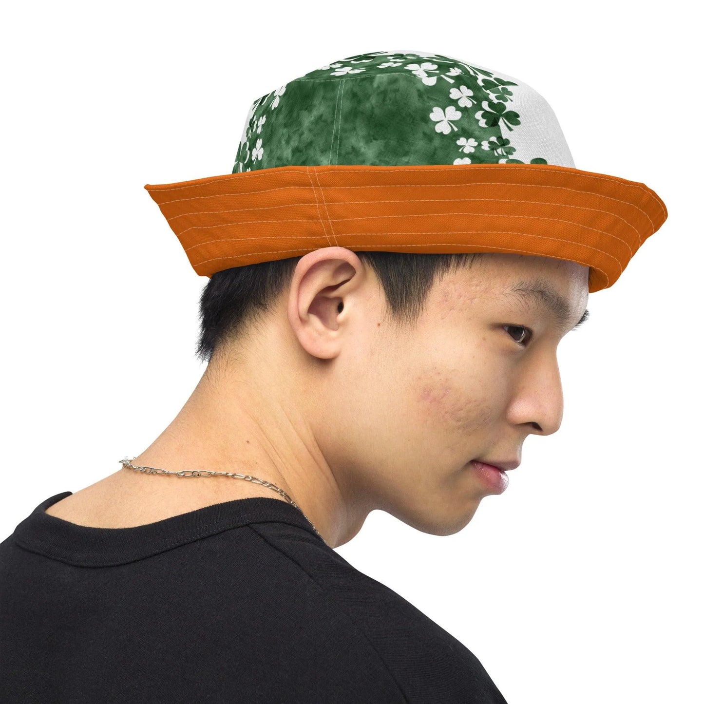 Irish Shamrock Reversible Bucket Hat - The Global Wanderer