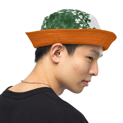 Irish Shamrock Reversible Bucket Hat - The Global Wanderer