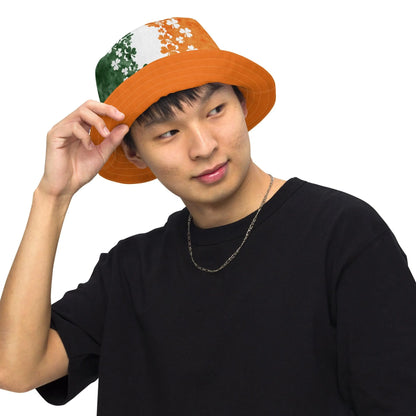 Irish Shamrock Reversible Bucket Hat - The Global Wanderer