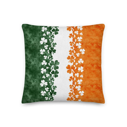 Irish Shamrock Throw Pillow - The Global Wanderer