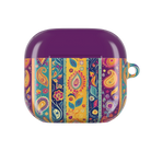 Jaipur Stripe Paisley AirPods 4 Case - The Global Wanderer