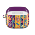 Jaipur Stripe Paisley AirPods 4 Case - The Global Wanderer