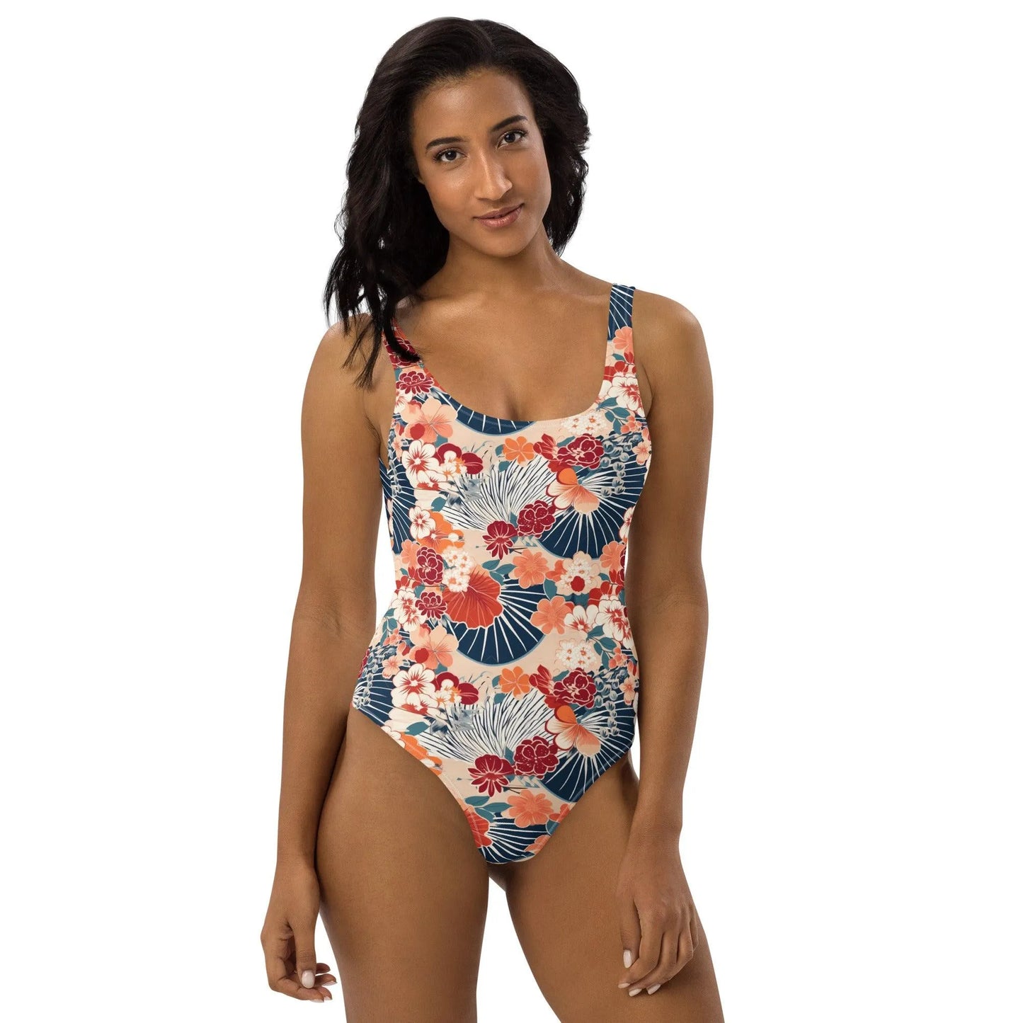 Japanese Origami One-Piece Swimsuit - The Global Wanderer