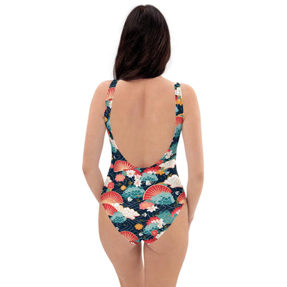 Japanese Origami One-Piece Swimsuit - The Global Wanderer