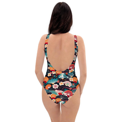 Japanese Origami One-Piece Swimsuit - The Global Wanderer