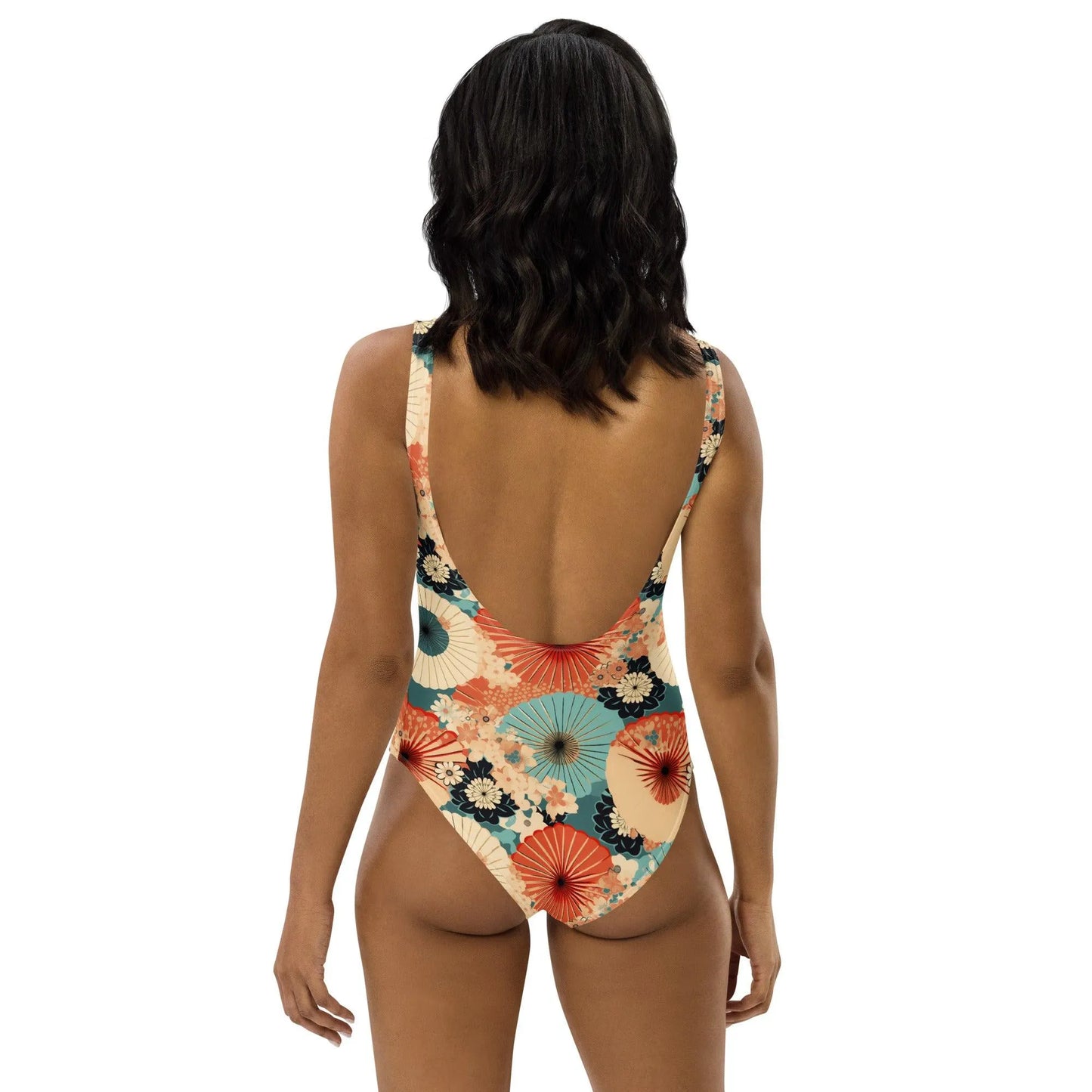 Japanese Origami One-Piece Swimsuit - The Global Wanderer