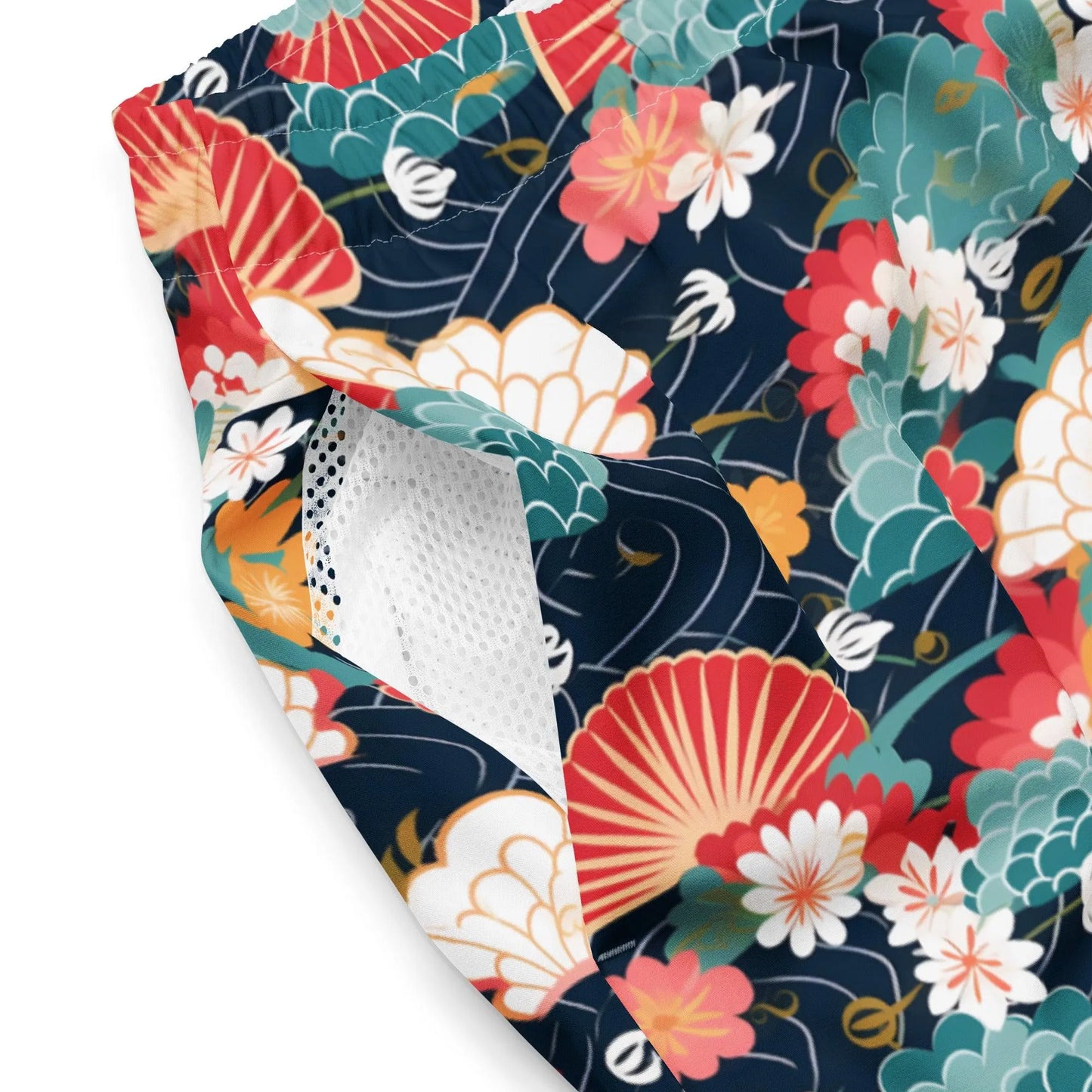 Japanese Origami Recycled Men's Swim Trunks - The Global Wanderer