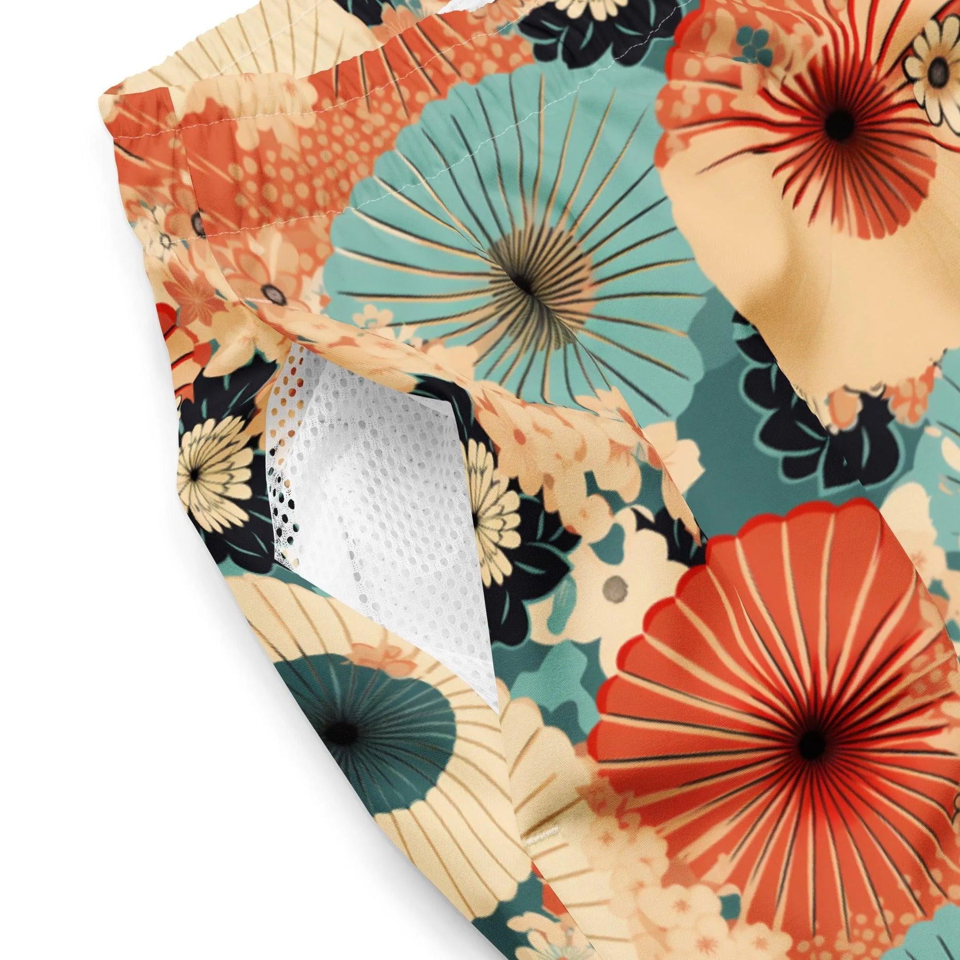 Japanese Origami Recycled Men's Swim Trunks - The Global Wanderer