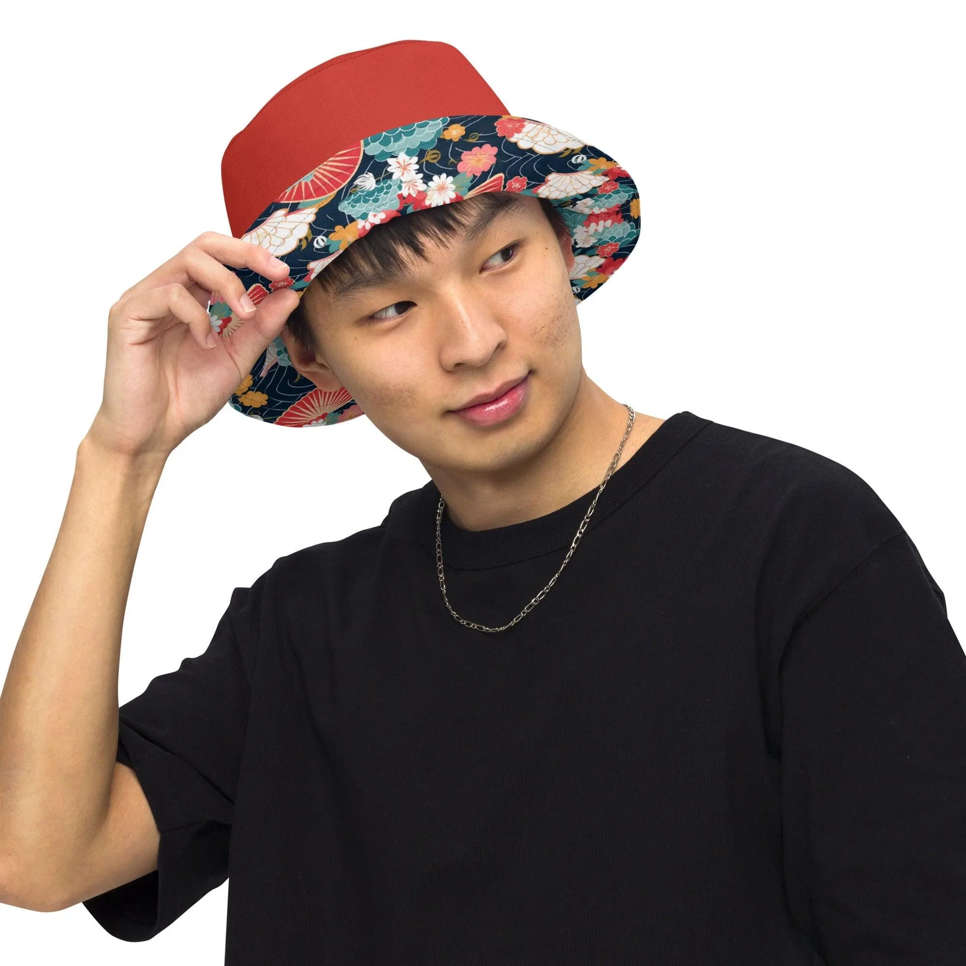 Japanese Origami Reversible Bucket Hat - The Global Wanderer