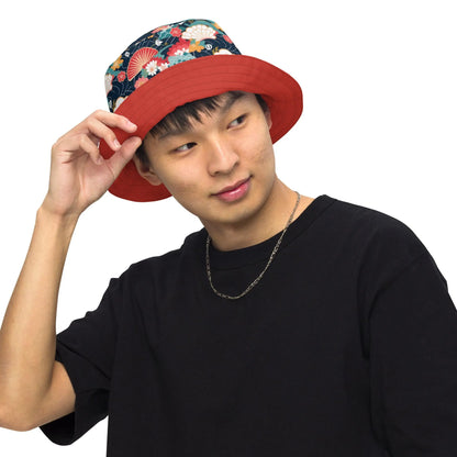 Japanese Origami Reversible Bucket Hat - The Global Wanderer