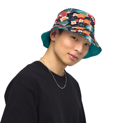 Japanese Origami Reversible Bucket Hat - The Global Wanderer