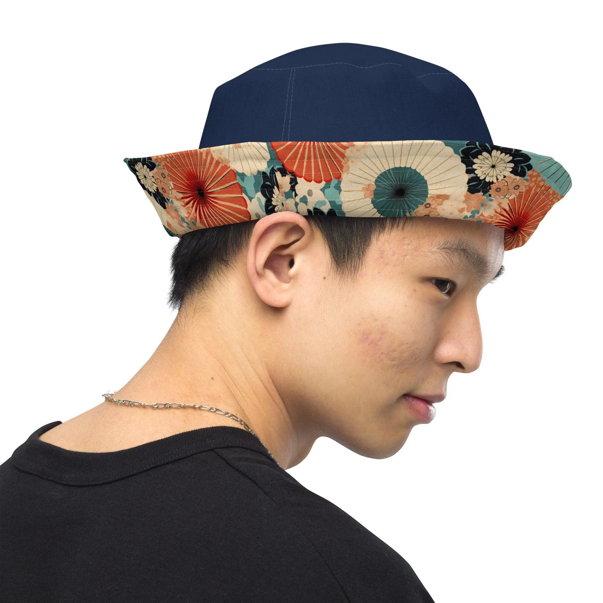 Japanese Origami Reversible Bucket Hat - The Global Wanderer