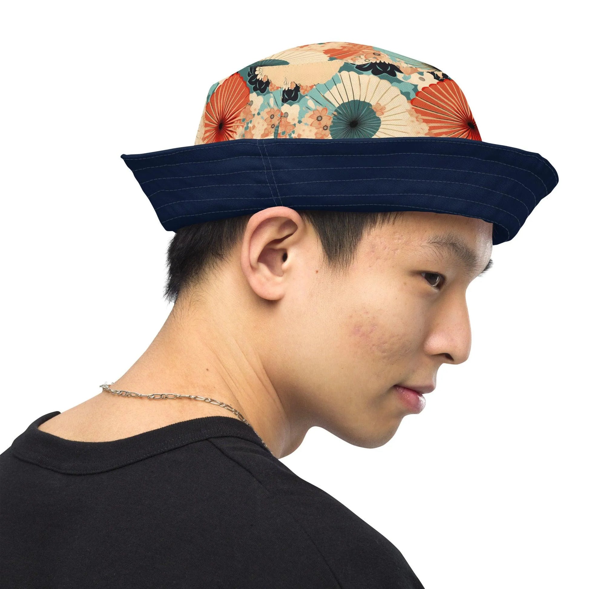 Japanese Origami Reversible Bucket Hat - The Global Wanderer