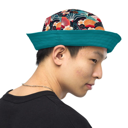 Japanese Origami Reversible Bucket Hat - The Global Wanderer