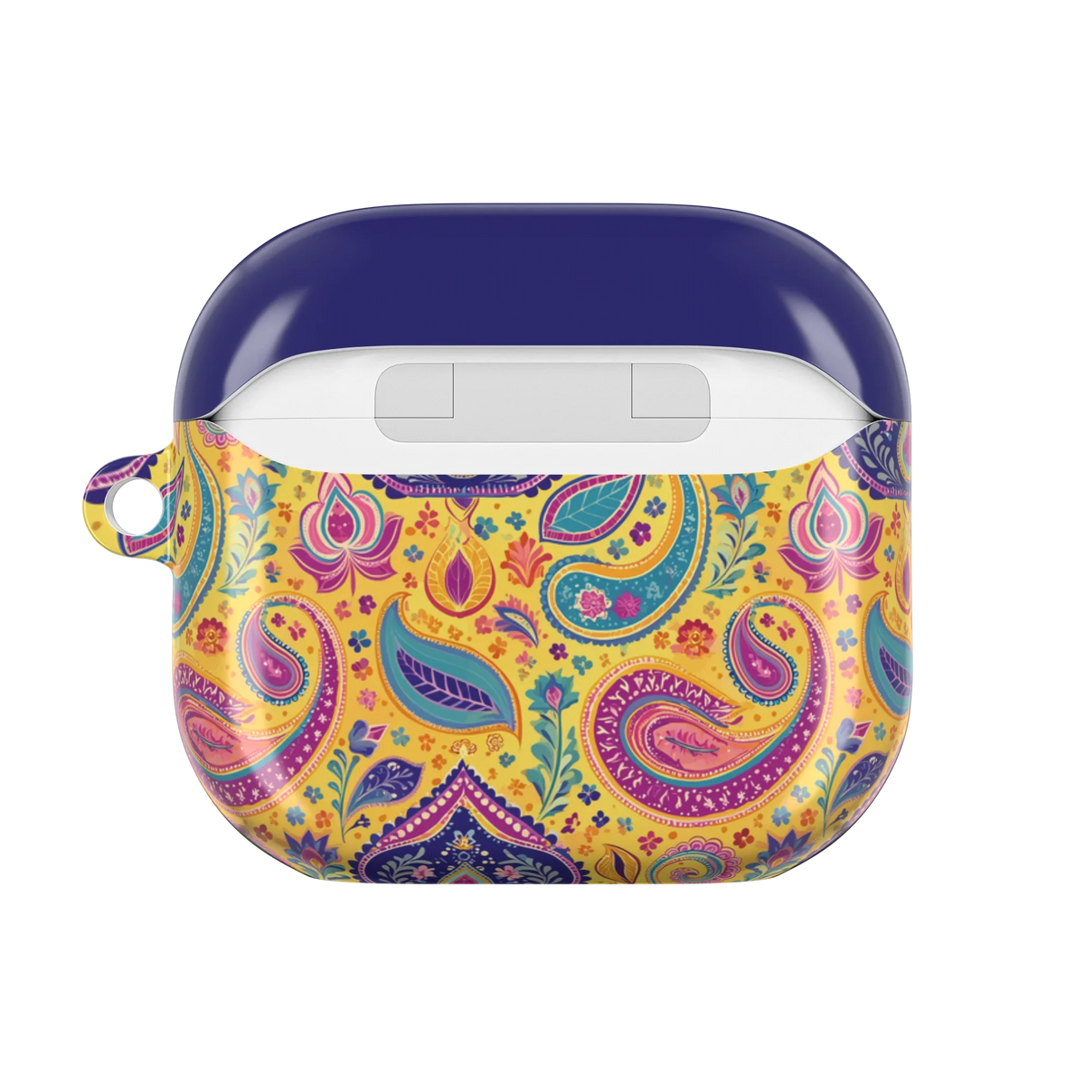Jodhpur Saffron Paisley AirPods 4 Case - The Global Wanderer