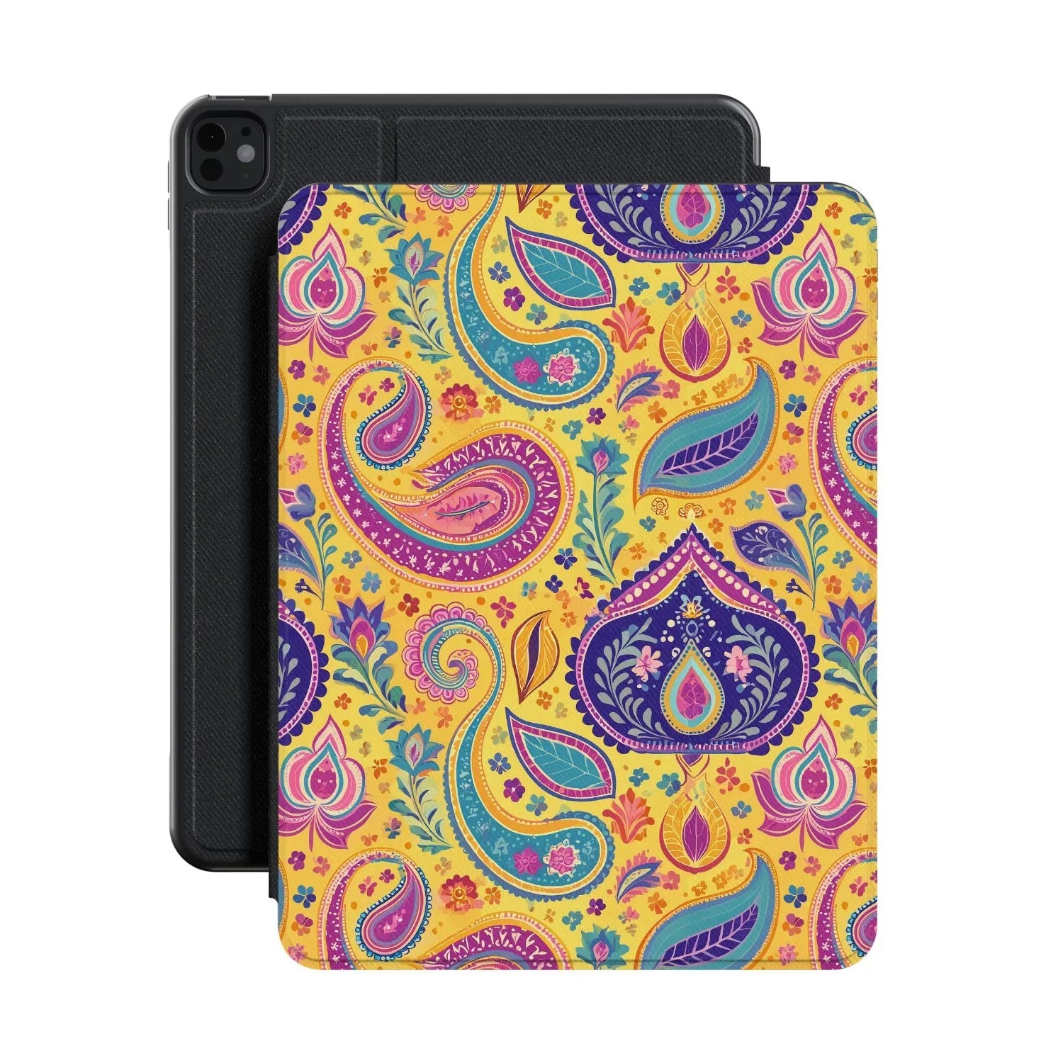 Jodhpur Saffron Paisley iPad Case - The Global Wanderer