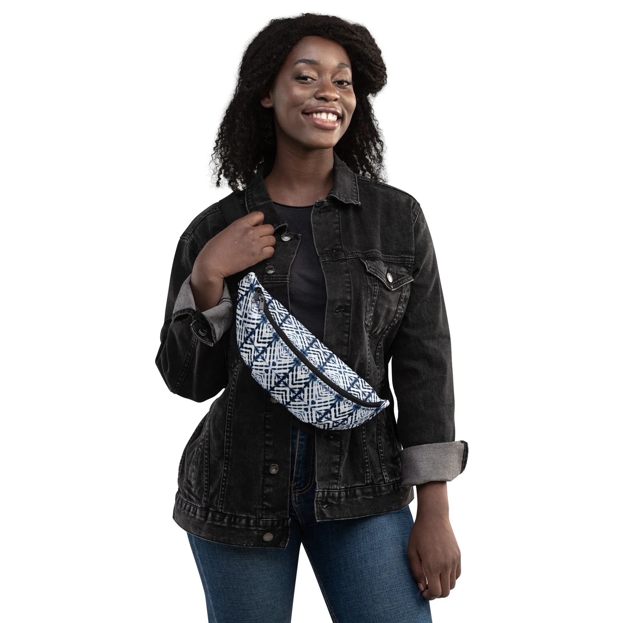 Kanazawa Silk Shibori Fanny Pack - The Global Wanderer