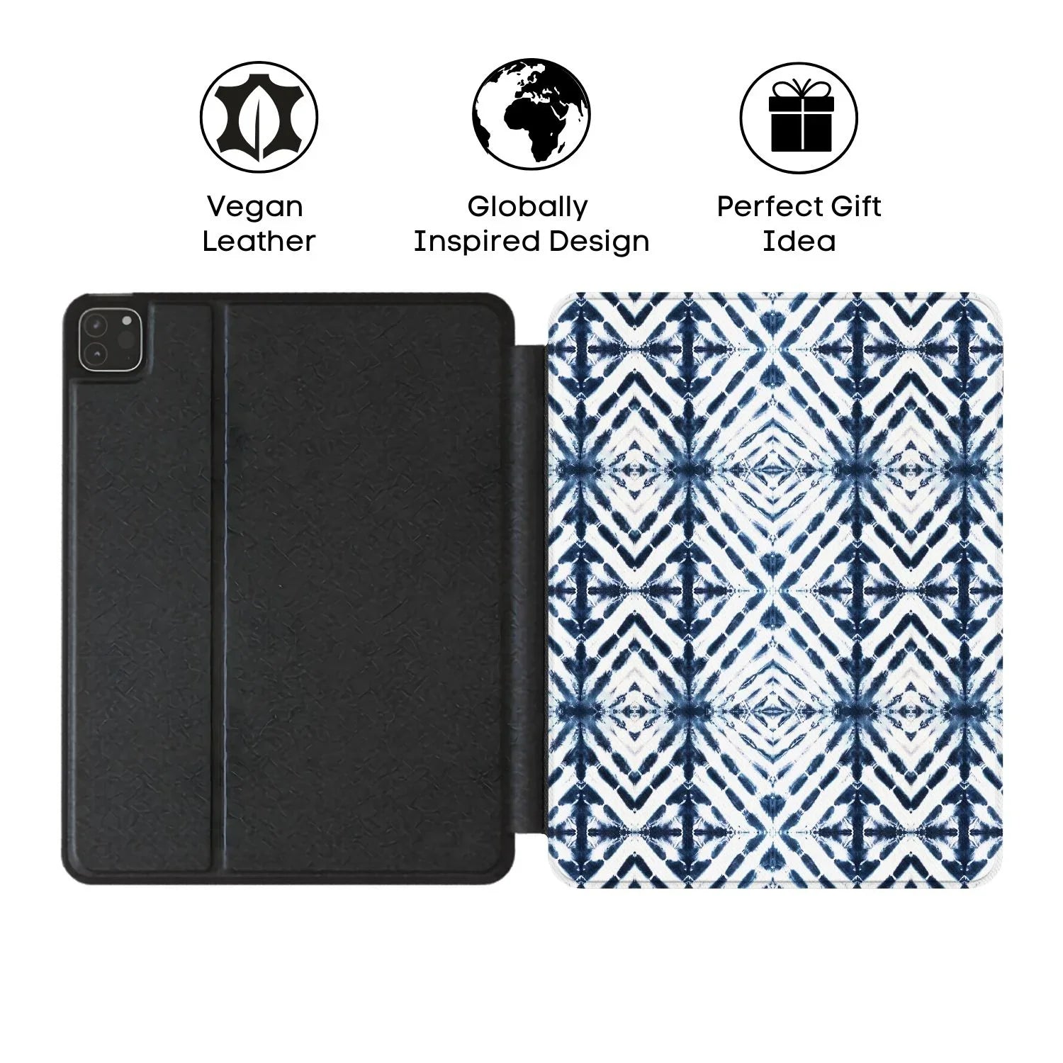 Kanazawa Silk Shibori iPad Case - The Global Wanderer