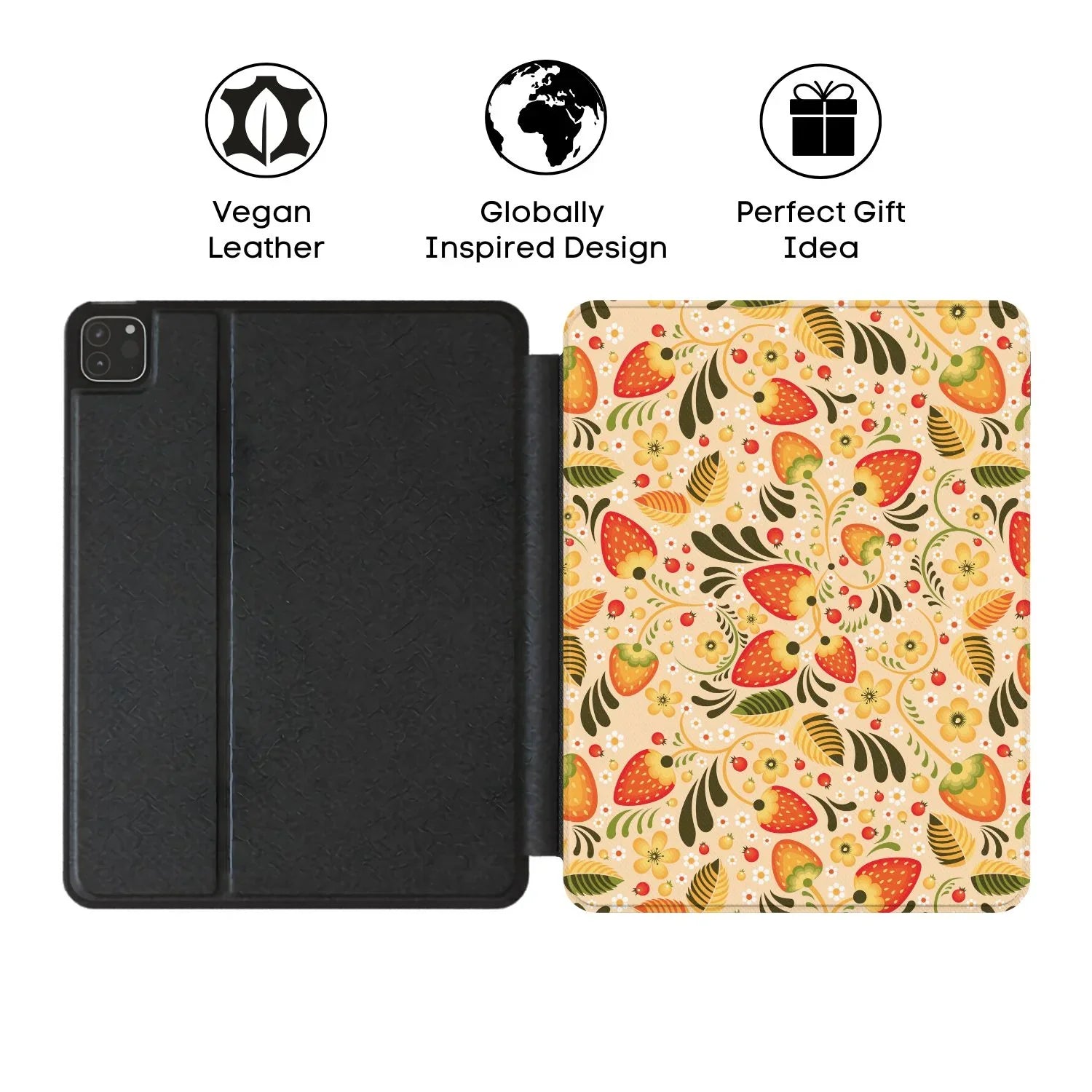 Kazan Honey Khokhloma iPad Case - The Global Wanderer