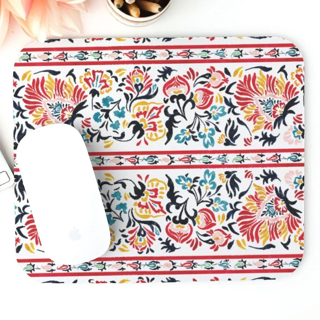 Khiva Suzani Mouse Pad - The Global Wanderer