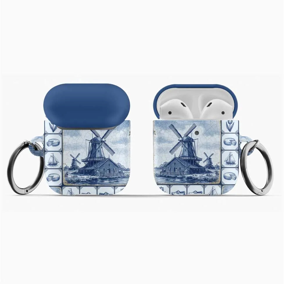 Kinderdijk Sky AirPods Case - The Global Wanderer