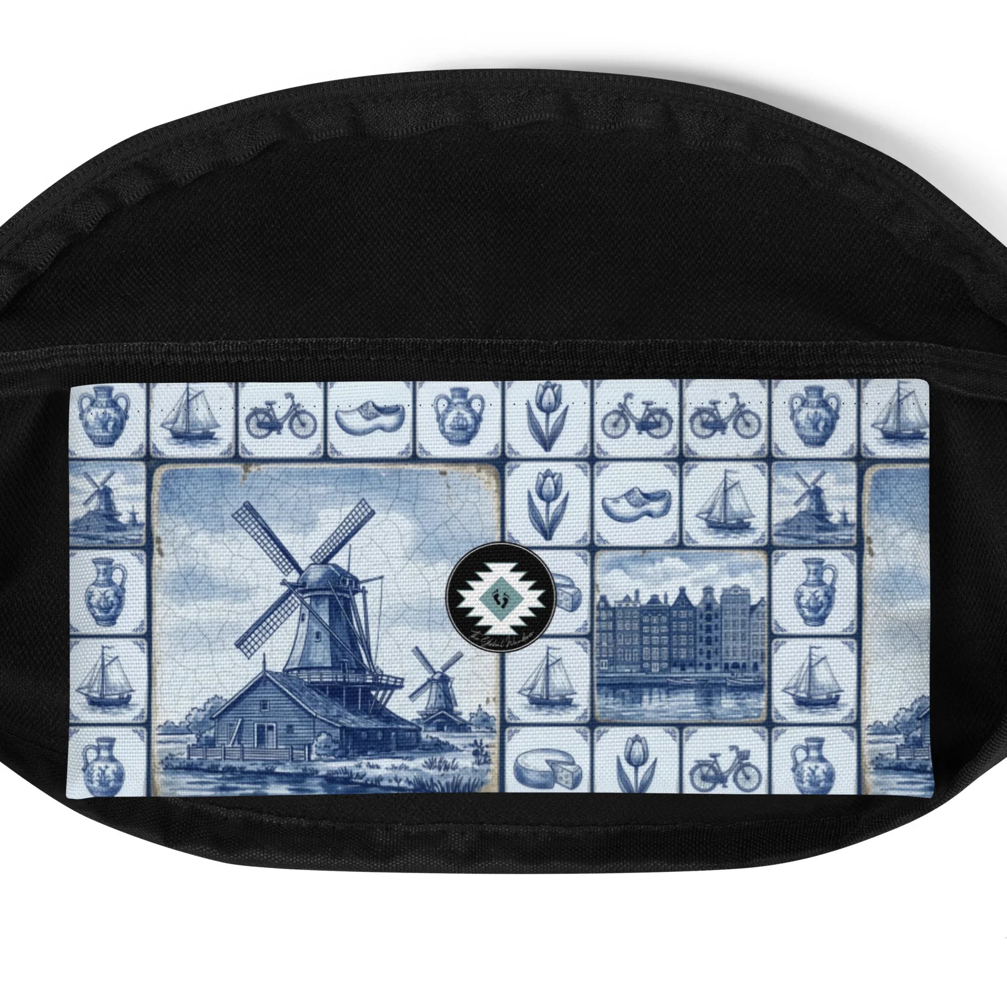 Kinderdijk Sky Fanny Pack - The Global Wanderer