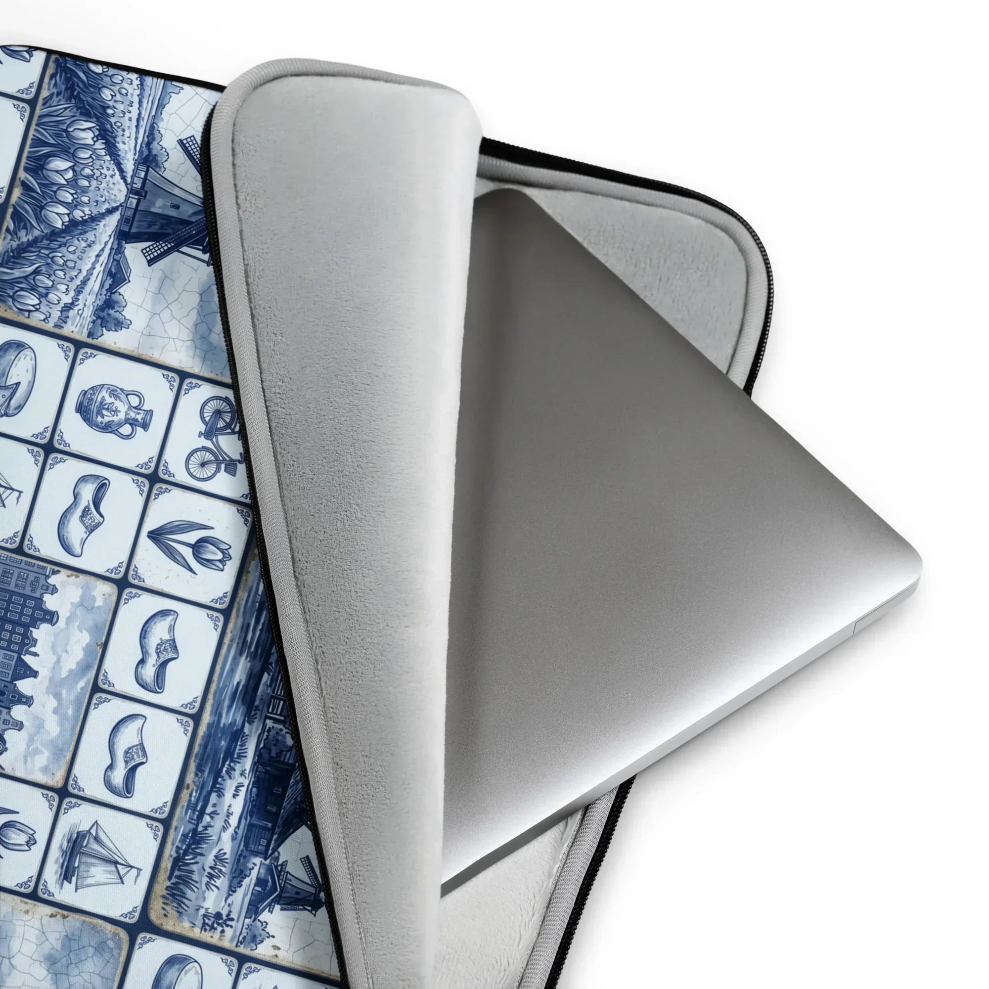 Kinderdijk Sky Laptop Case - The Global Wanderer