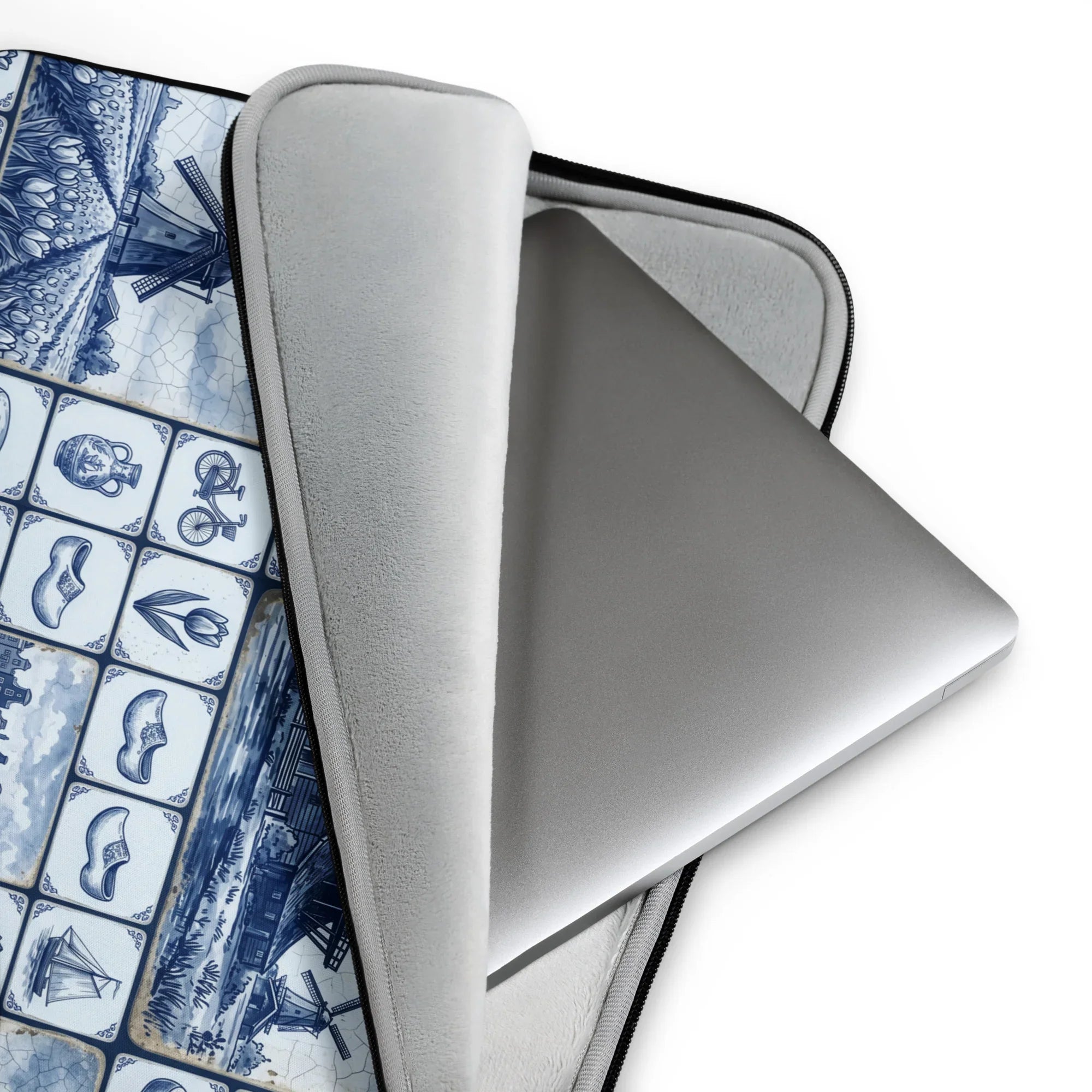 Kinderdijk Sky Laptop Case - The Global Wanderer