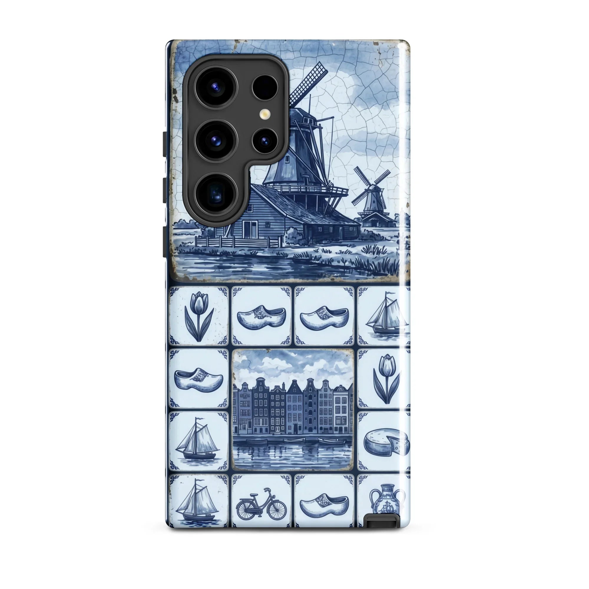 Kinderdijk Sky Samsung Case - The Global Wanderer