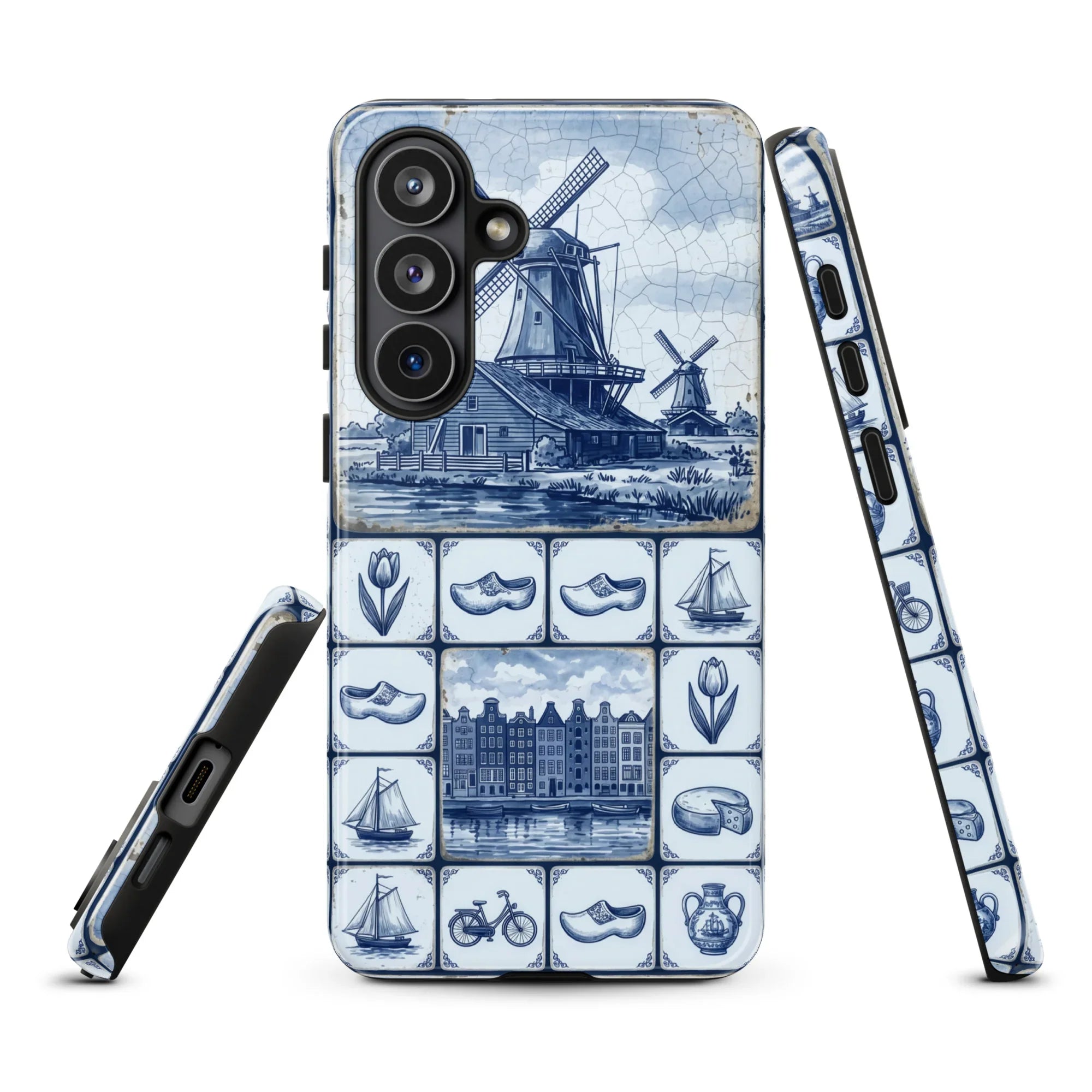 Kinderdijk Sky Samsung Case - The Global Wanderer