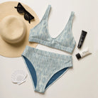 Kobe Breeze Shibori Recycled High-Waisted Bikini - The Global Wanderer