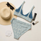 Kobe Breeze Shibori Recycled High-Waisted Bikini - The Global Wanderer