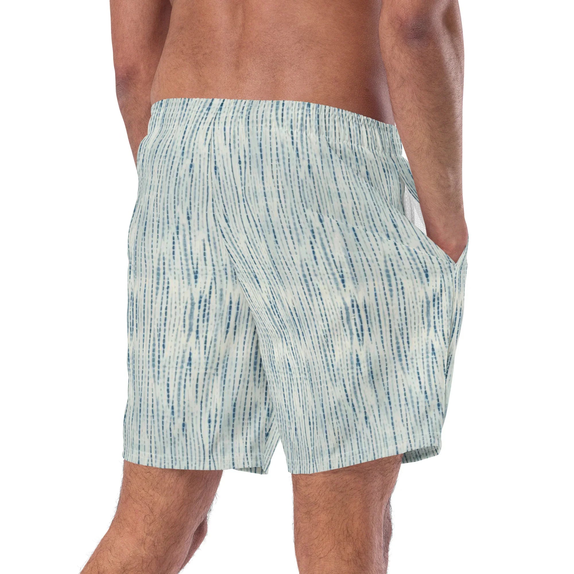 Kobe Breeze Shibori Recycled Swim Trunks - The Global Wanderer