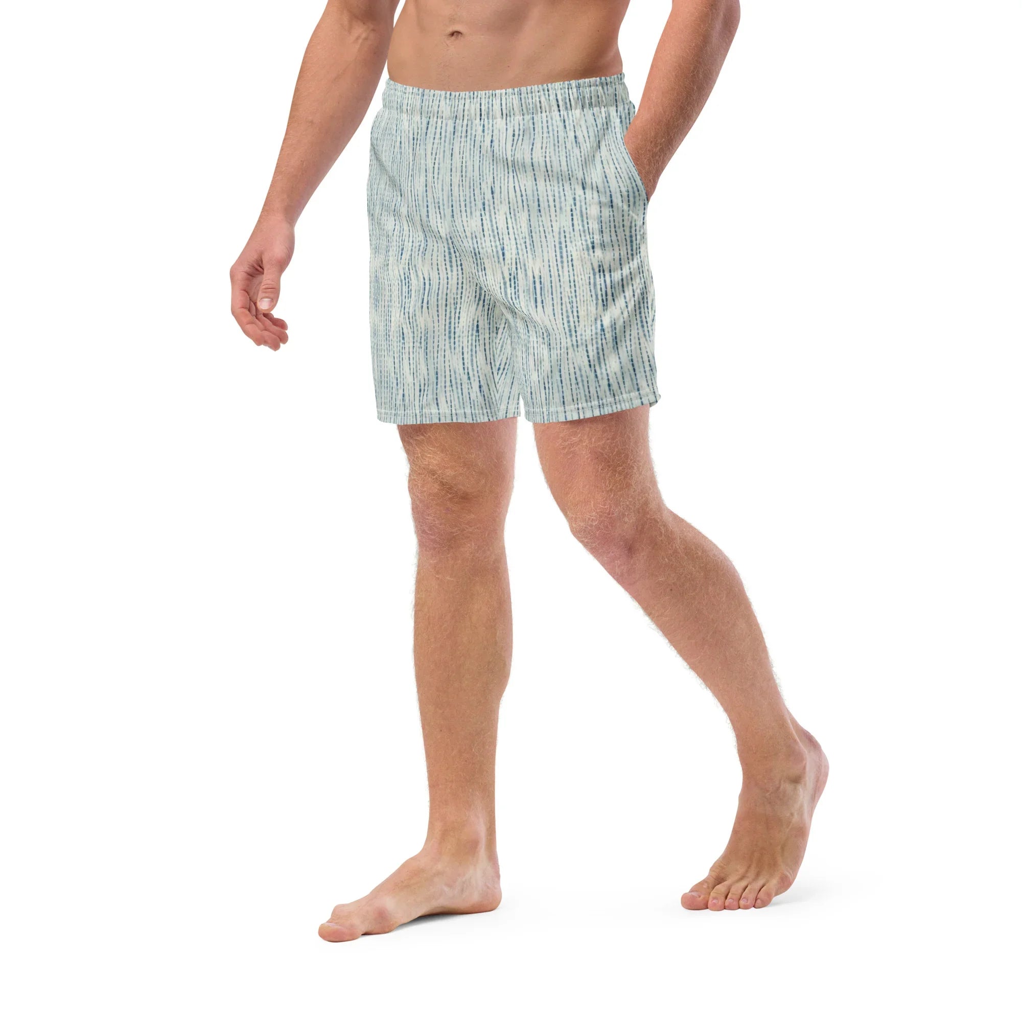 Kobe Breeze Shibori Recycled Swim Trunks - The Global Wanderer
