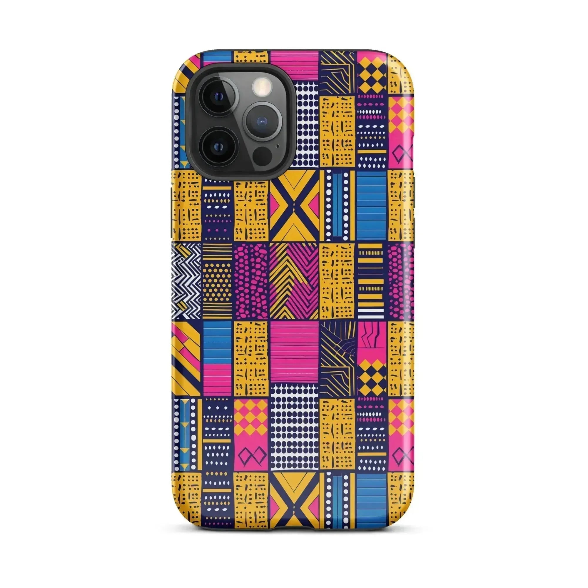 Ghanaian Kente Cloth Tough MagSafe iPhone® Case - The Global Wanderer