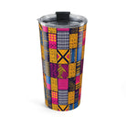 Kumasi Rose Kente Cloth Tumbler - The Global Wanderer