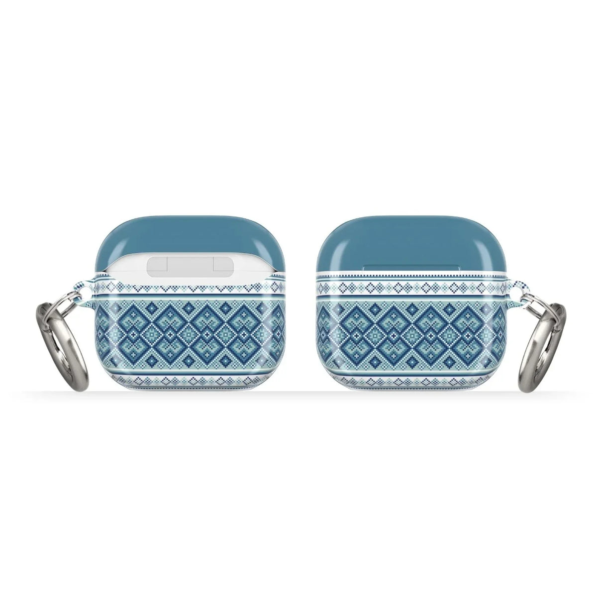Kyiv Sky Vyshyvanka AirPods 4 Case - The Global Wanderer