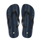 Kyoto Indigo Shibori Flip Flops - The Global Wanderer