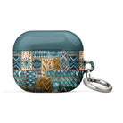 Lagoon Current Tapa Cloth AirPods 3 Case - The Global Wanderer