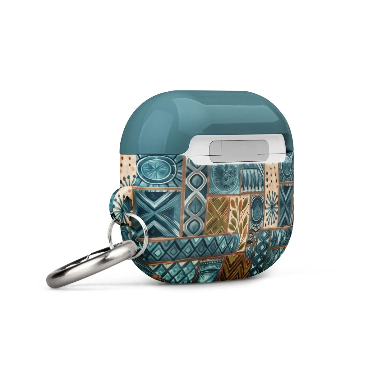 Lagoon Current Tapa Cloth AirPods 3 Case - The Global Wanderer