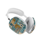 Lagoon Current Tapa Cloth AirPods Max Case - The Global Wanderer