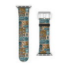 Lagoon Current Tapa Cloth Apple Watch Band - The Global Wanderer