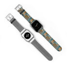 Lagoon Current Tapa Cloth Apple Watch Band - The Global Wanderer