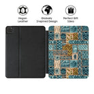 Lagoon Current Tapa Cloth iPad Case - The Global Wanderer