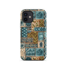 Lagoon Current Tapa Cloth iPhone Case - The Global Wanderer