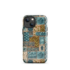 Lagoon Current Tapa Cloth iPhone Case - The Global Wanderer