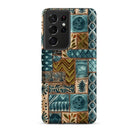 Lagoon Current Tapa Cloth Samsung Case - The Global Wanderer