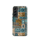 Lagoon Current Tapa Cloth Samsung Case - The Global Wanderer
