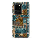 Lagoon Current Tapa Cloth Samsung Case - The Global Wanderer