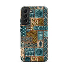 Lagoon Current Tapa Cloth Samsung Case - The Global Wanderer